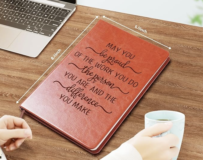Appreciation Leather Notebook