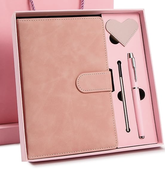 Leather Journal Gift Set
